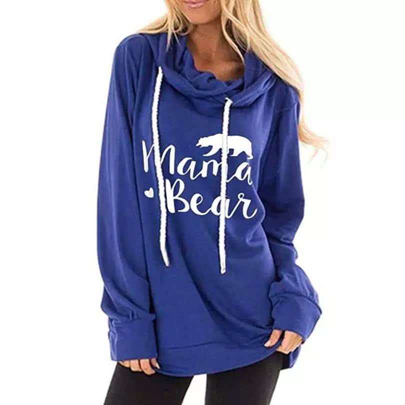 Mama Bear Hooded Fashion Tunic