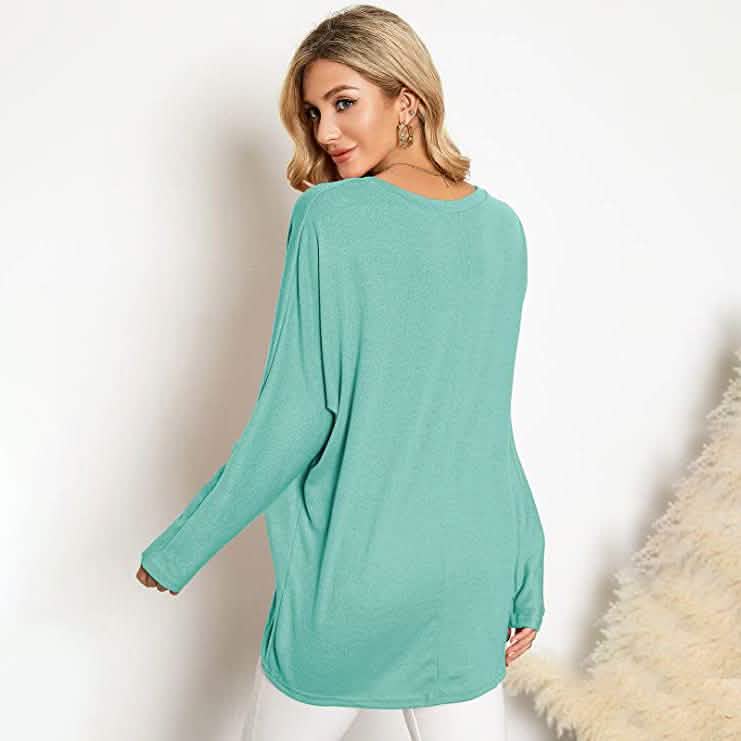 Women's Batwing Sleeve Loose Top