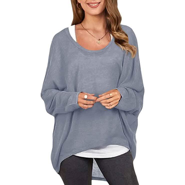 Women's Batwing Sleeve Loose Top