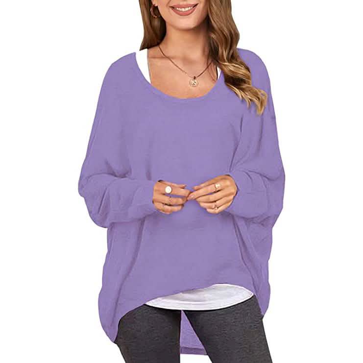 Women's Batwing Sleeve Loose Top