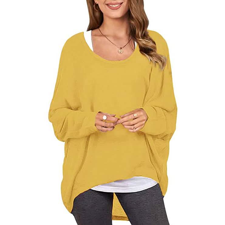 Women's Batwing Sleeve Loose Top